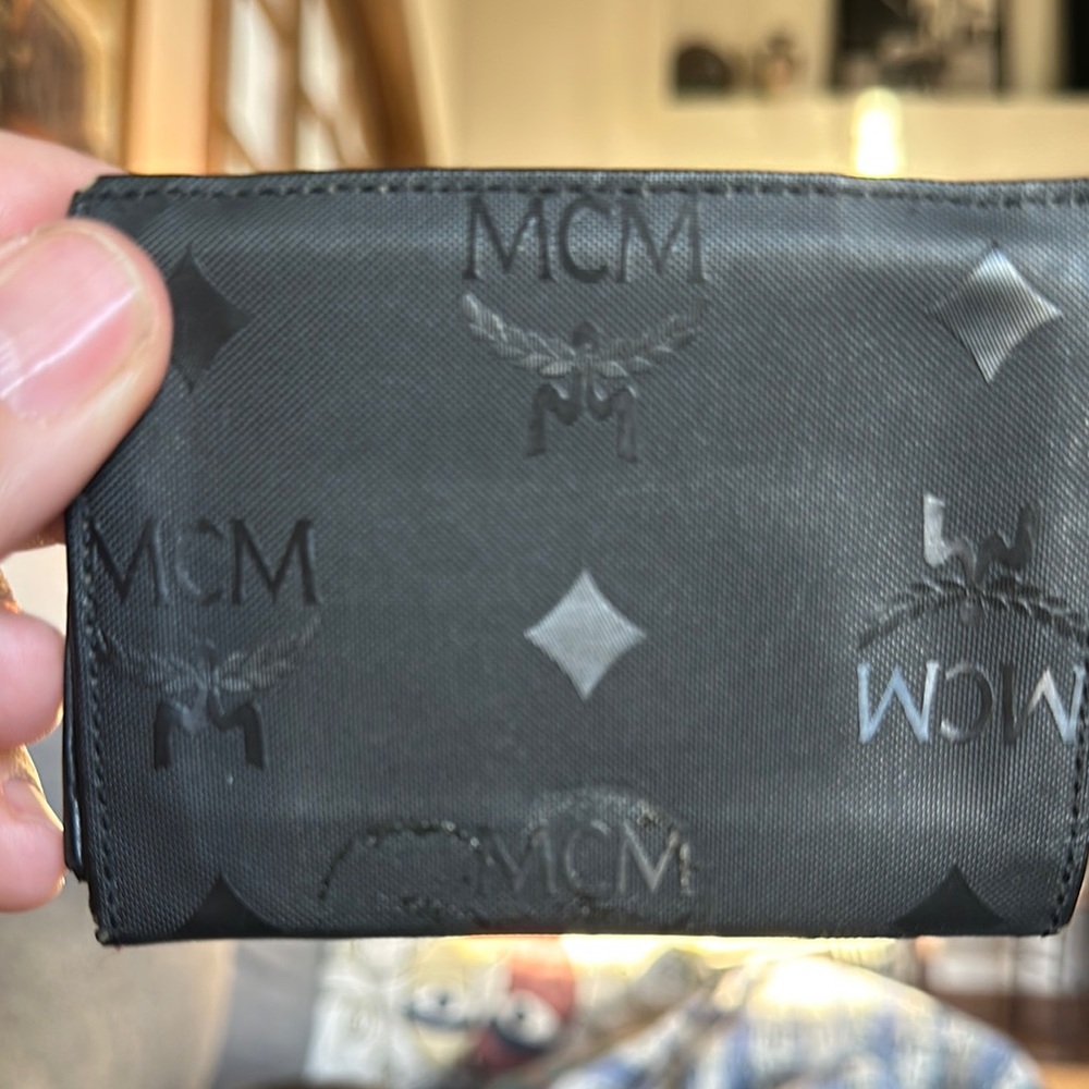 MCM Black Card Holder
